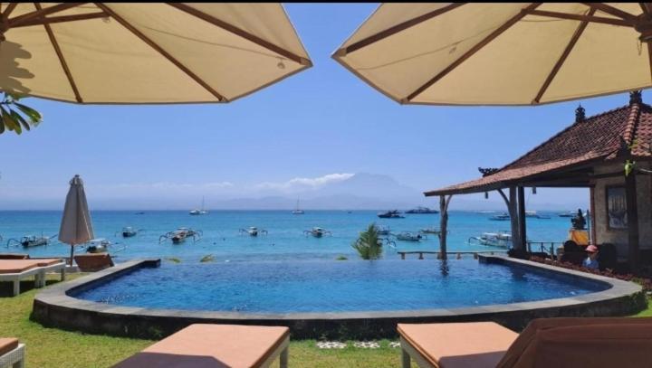 Seaside Huts Lembongan Hotel Bagian luar foto