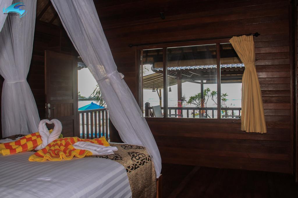 Seaside Huts Lembongan Hotel Bagian luar foto